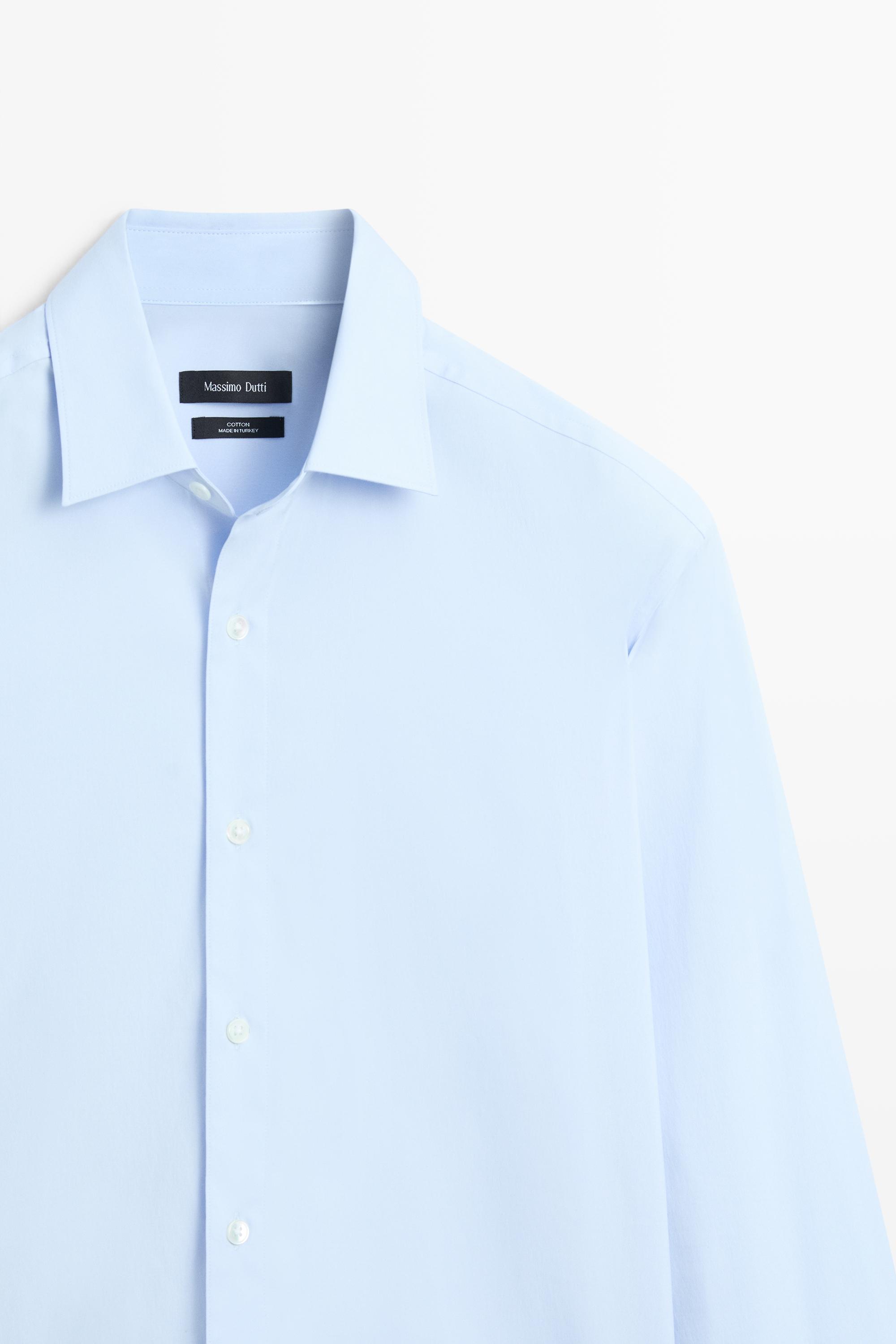 Slim fit stretch shirt